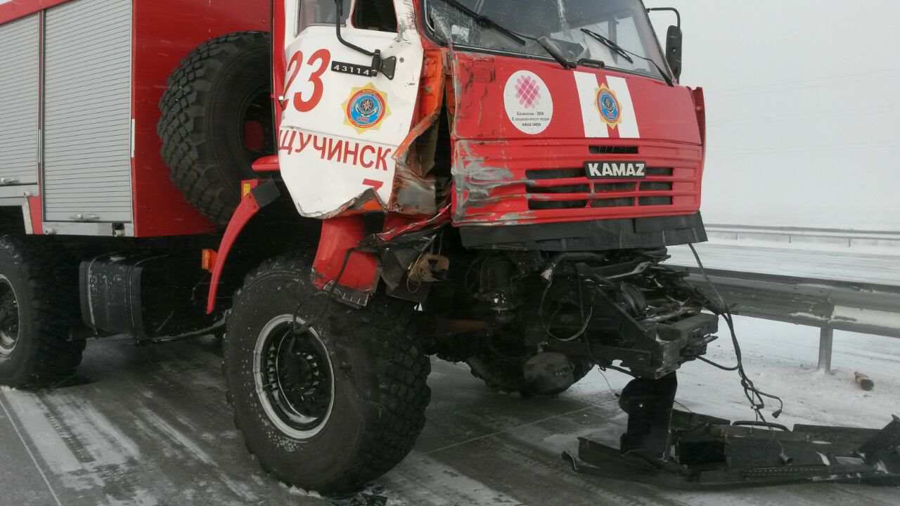 ДТП на трассе Астана Щучинск