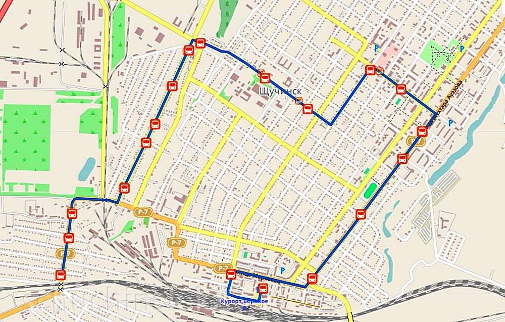 Карта маршрутов автобусов алматы